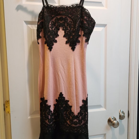 Black and Pink Dress - Picture 1 of 3